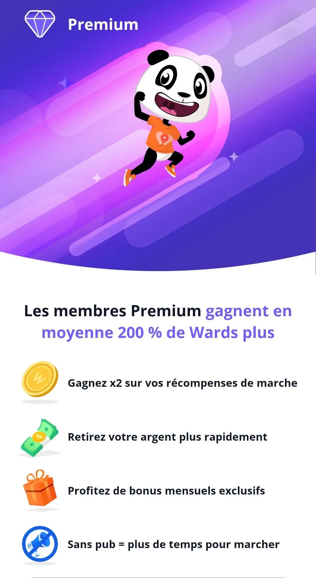 WeWard avis : combien gagne-t-on vraiment en marchant ? avantages de l abonnement premium weward