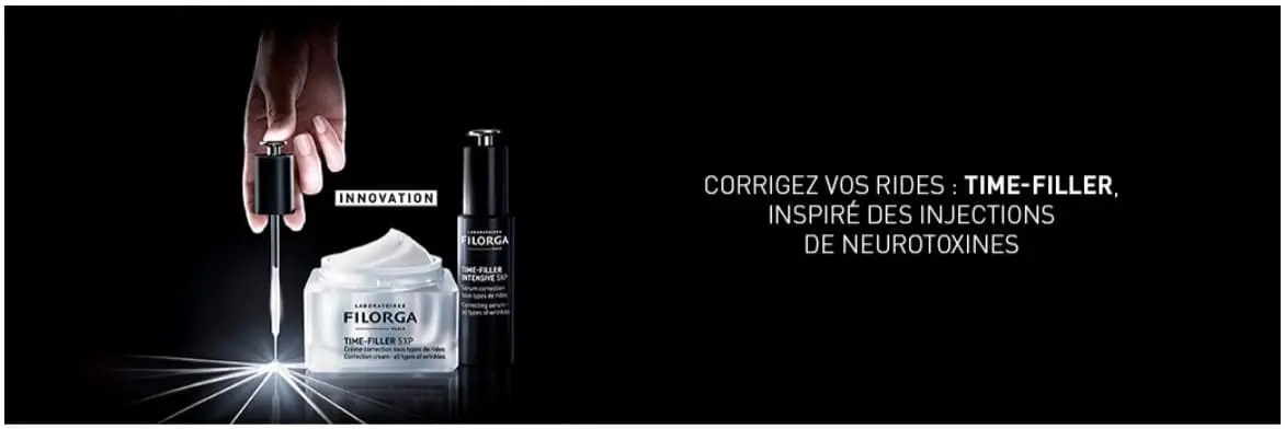 Comment construire une routine visage efficace contre le vieillissement cutané ? filorga gamme time filler sur notino