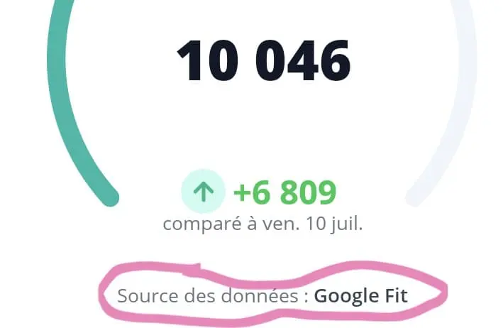 WeWard avis : combien gagne-t-on vraiment en marchant ? le podometre du telephone comptabilise les pas realise dans la journee sur l application weward