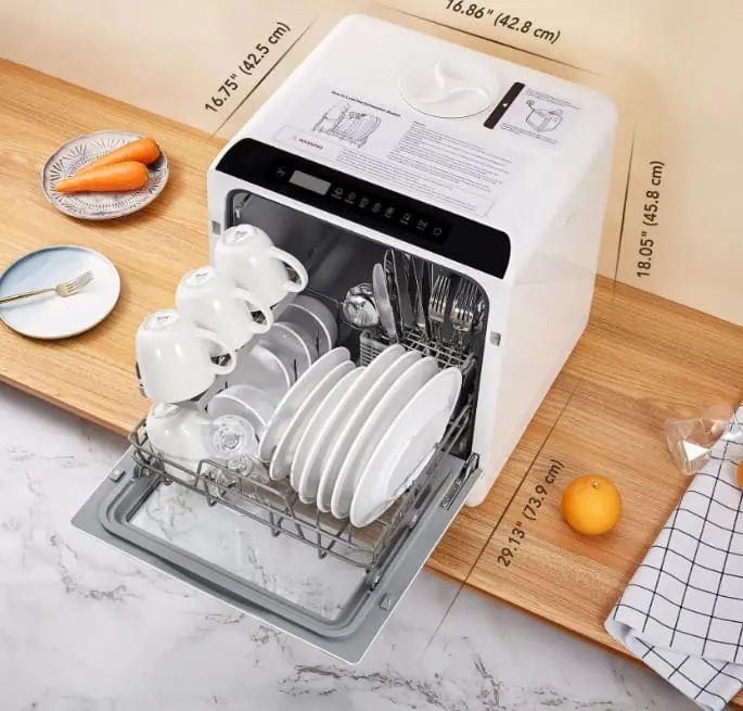 5 appareils intelligents pour vous libérer des tâches ménagères mini lave vaisselle