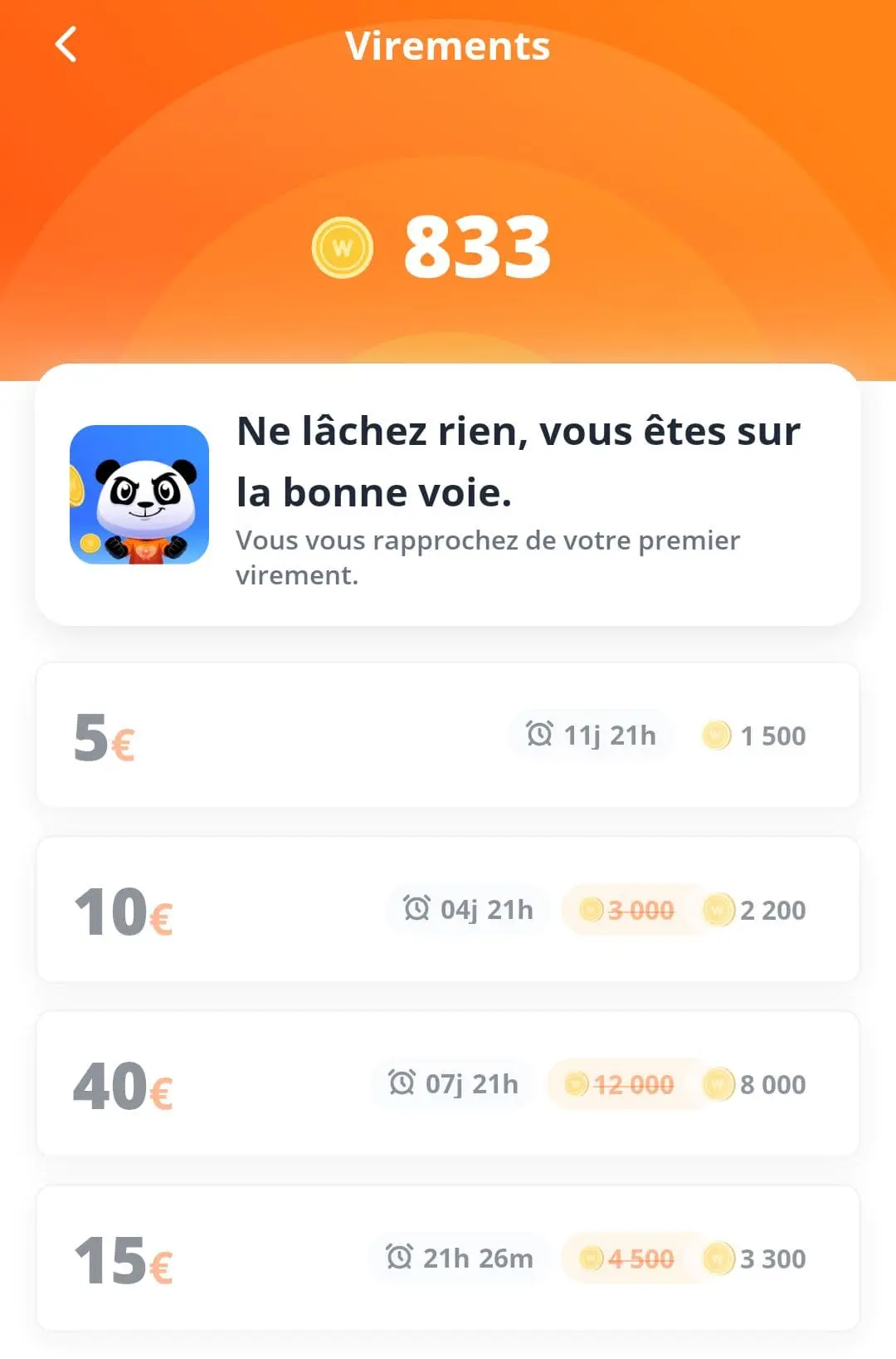 WeWard avis : combien gagne-t-on vraiment en marchant ? obtenir des virements bancaires avec l application weward