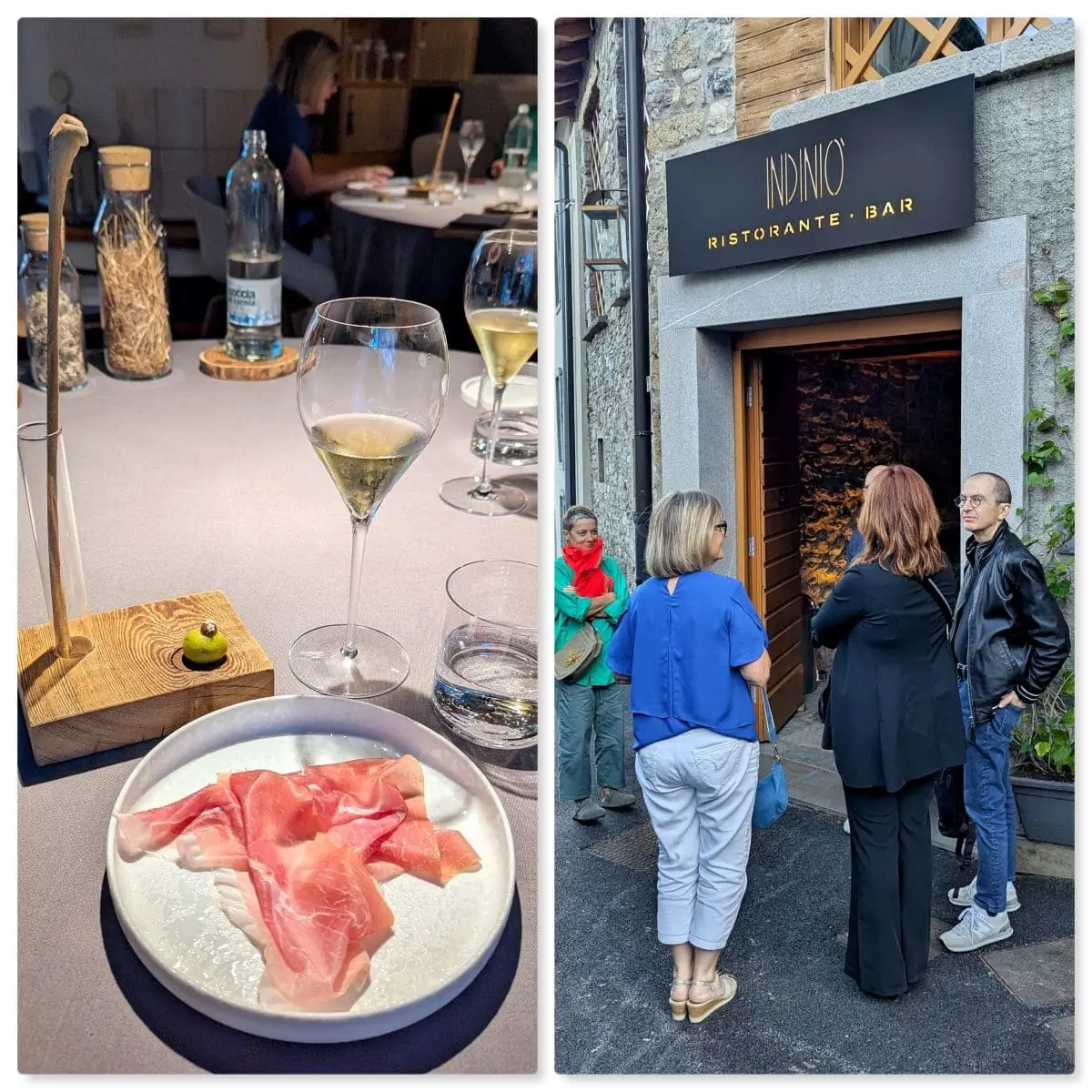 À la découverte du Prosciutto di San Daniele AOP restaurant indinio a raveo en italie