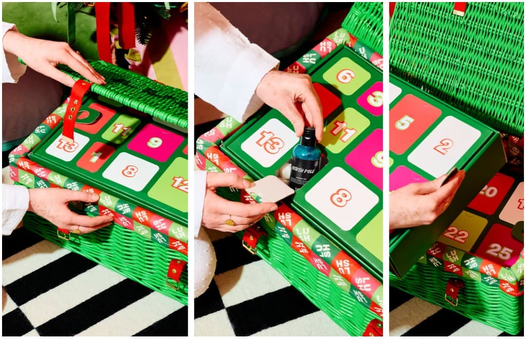 Calendriers de l’Avent beauté 2026 : nouveautés, prix et bons plans LUSH calendrier avent 2026