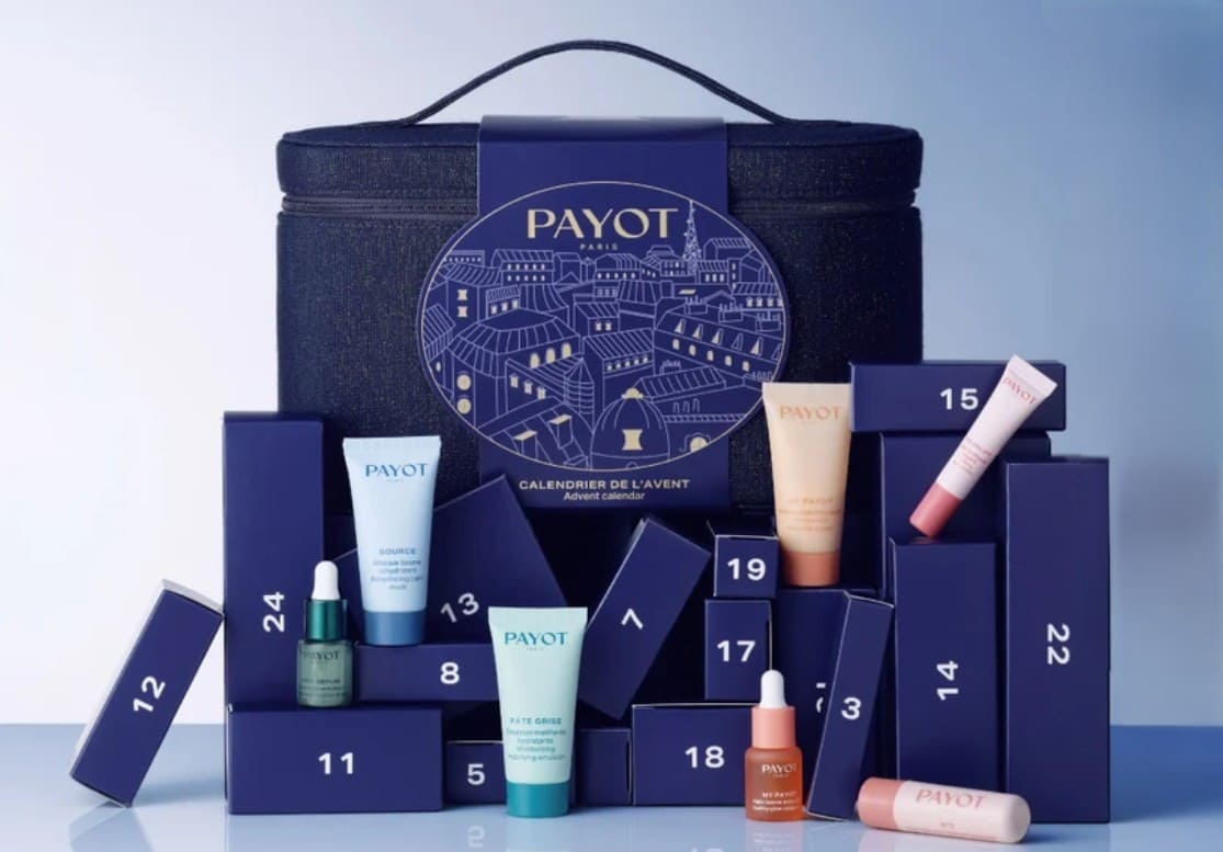 Calendriers de l’Avent beauté 2026 : nouveautés, prix et bons plans calendrier de l avent PAYOT 2026 avec produits devoiles