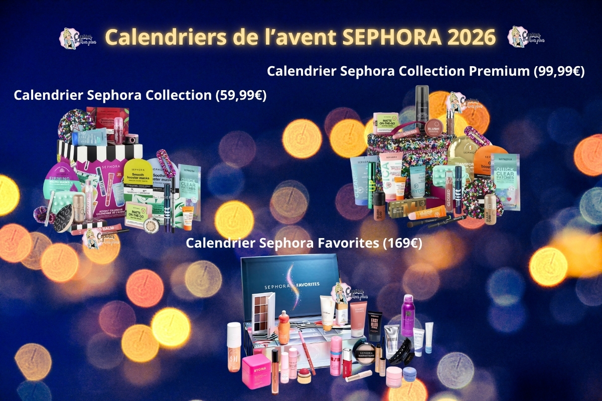 SEPHORA collection de trois calendriers de l avent en 2026
