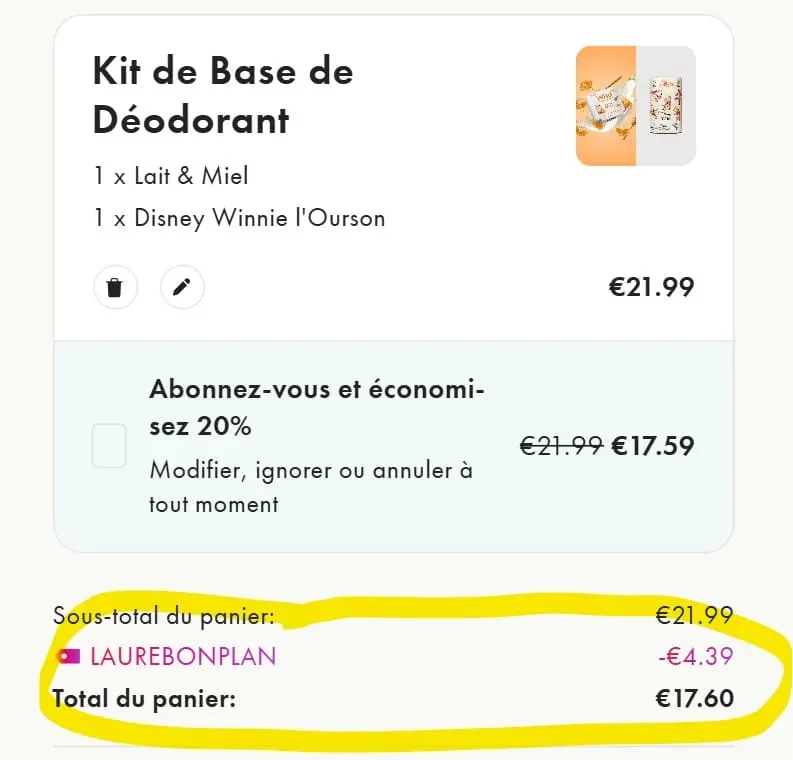 Deo Wild Winnie : l’édition limitée Disney trop craquante wild code promo winnie