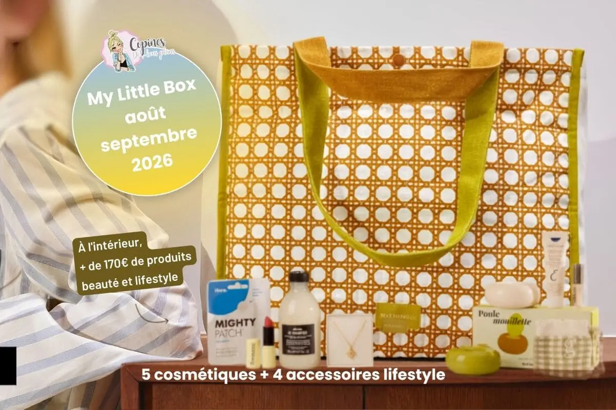 My Little Box août-septembre 2026 Double Box « Le Jour se lève » Contenu de la Double Box My Little Box aout-septembre 2026 Le Jour se leve