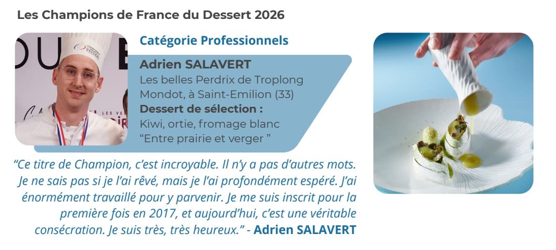 adrien salavert champion de france des desserts 2026