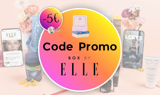 Code promo Box by ELLE : 5€ de réduction avec COPINE5