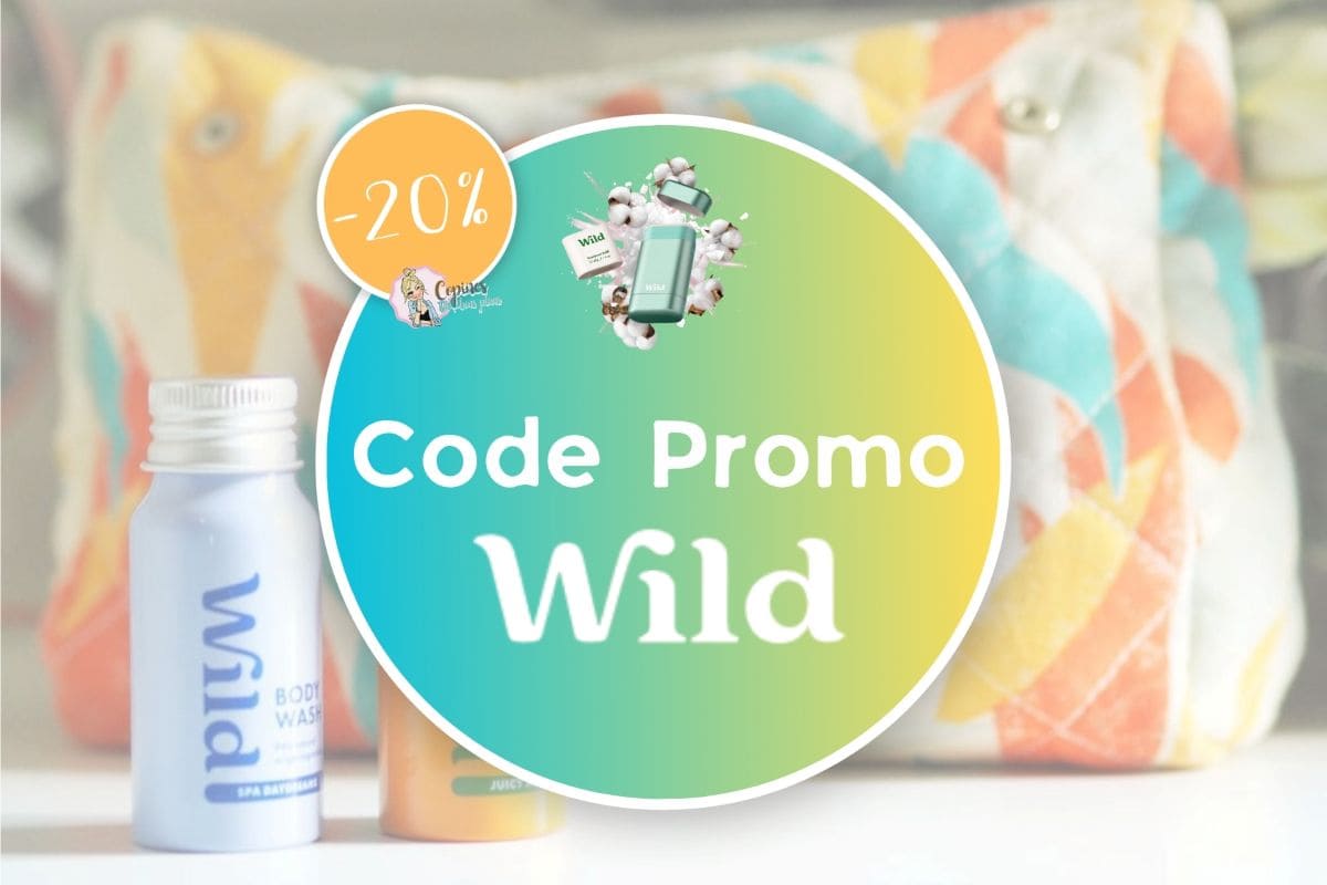 reduction wild sur les mini gel douche grace au code promo wild LAUREBONPLAN