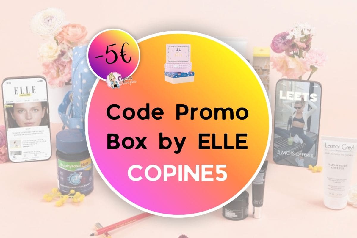 code reduction 5 euros box by elle