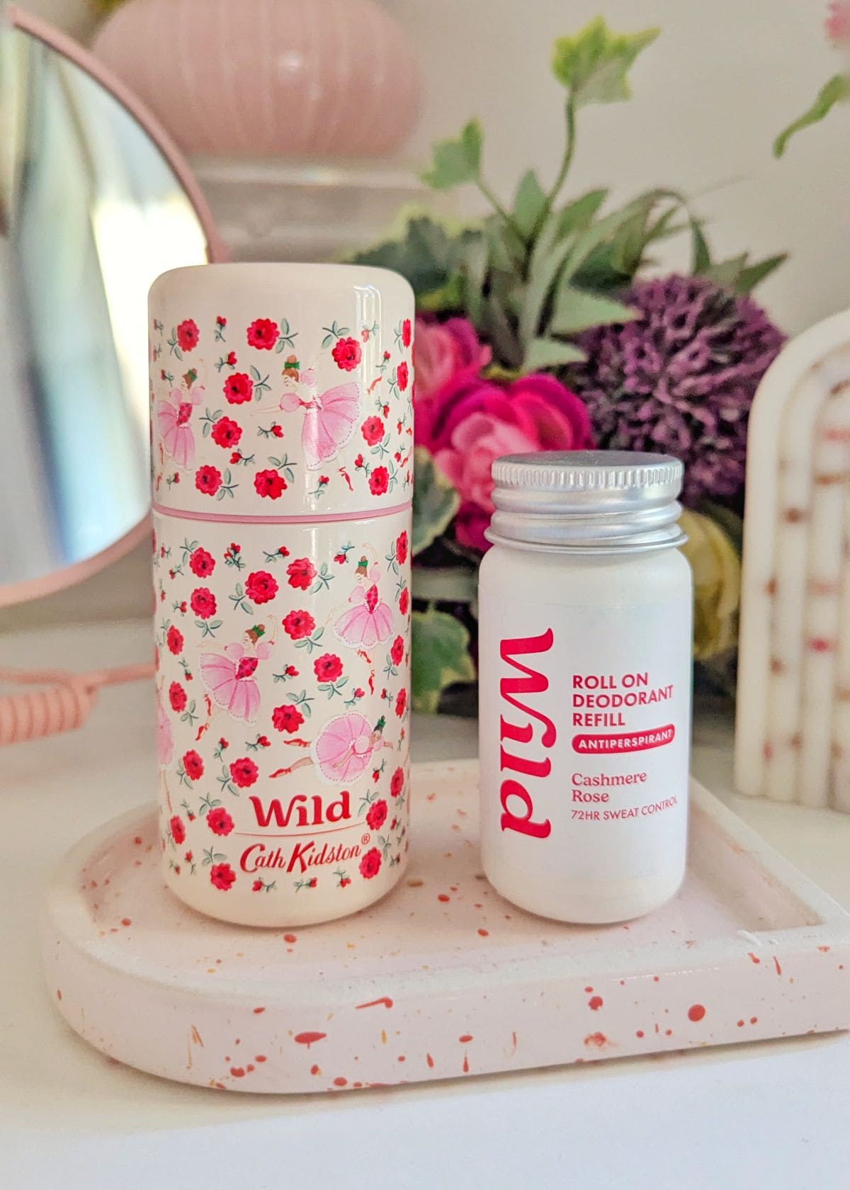 wild deo roll on anti transpirant collection cath kidston danseuse etoile