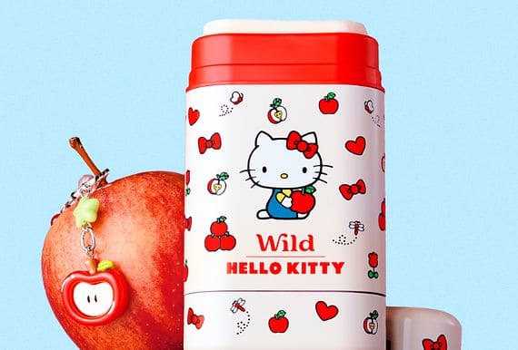 hello kitty et sa pomme