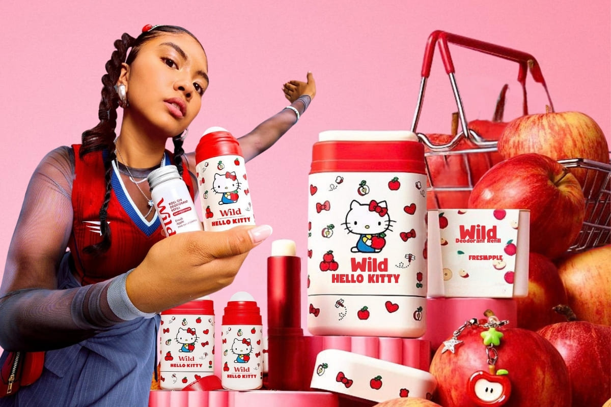 wild hello kitty nouvelle collection deodorants rechargeables