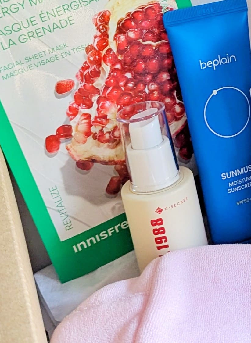 serum K Secret present dans la box box by elle k beauty skin cafeine