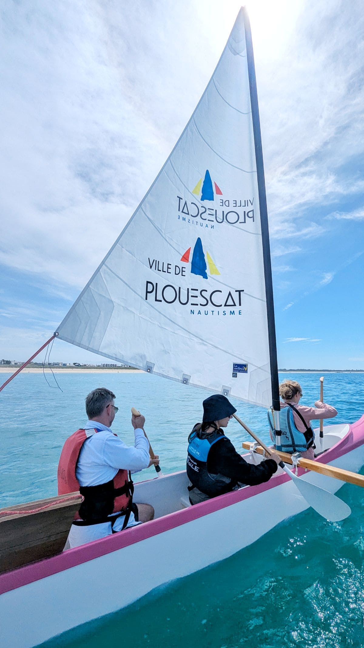 sortie en pirogue a plouescat