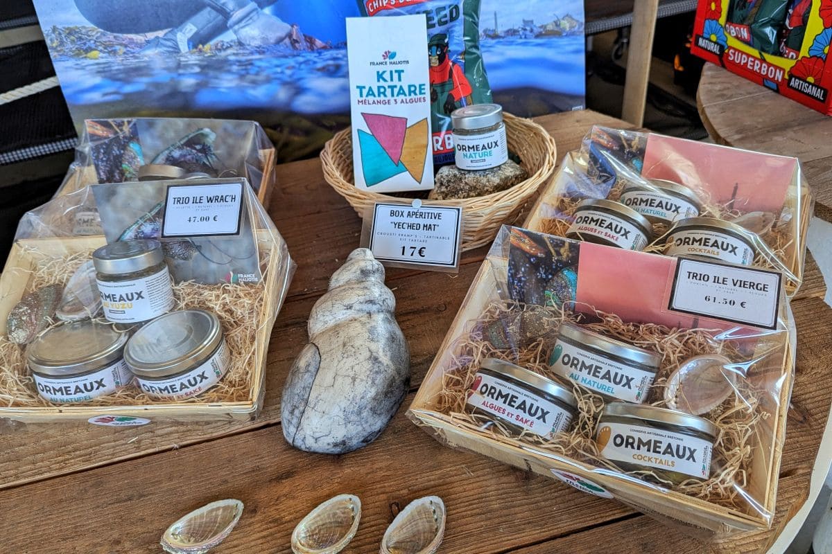 achat gourmand chez france haliotis a plouguerneau