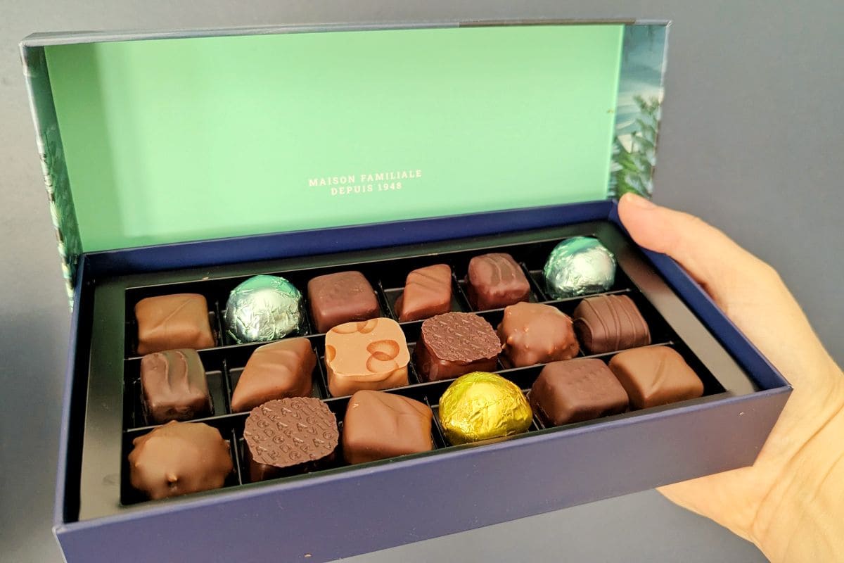 chocolats CLUIZEL contenus dans le coffret decouverte collection noel 2026