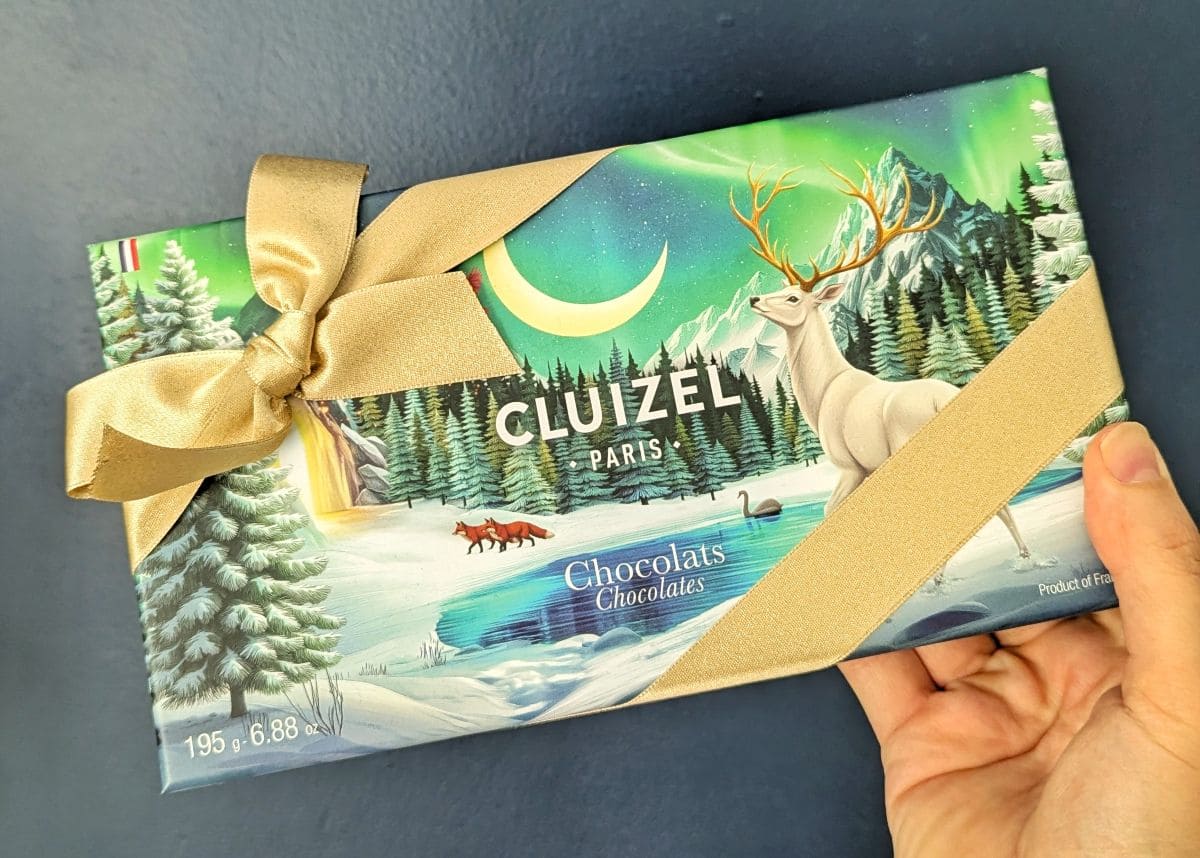 illustration du coffret decouverte chocolats cluizel collection noel 2026