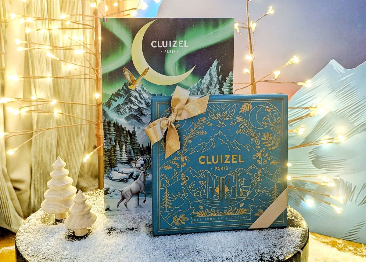 chocolats cluizel collection noel 2026  illustrations le royaume du solstice