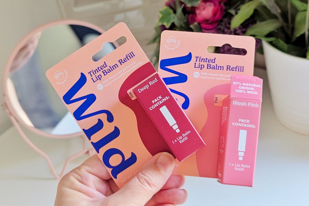 deux teintes de recharges pour le baume teinte wild