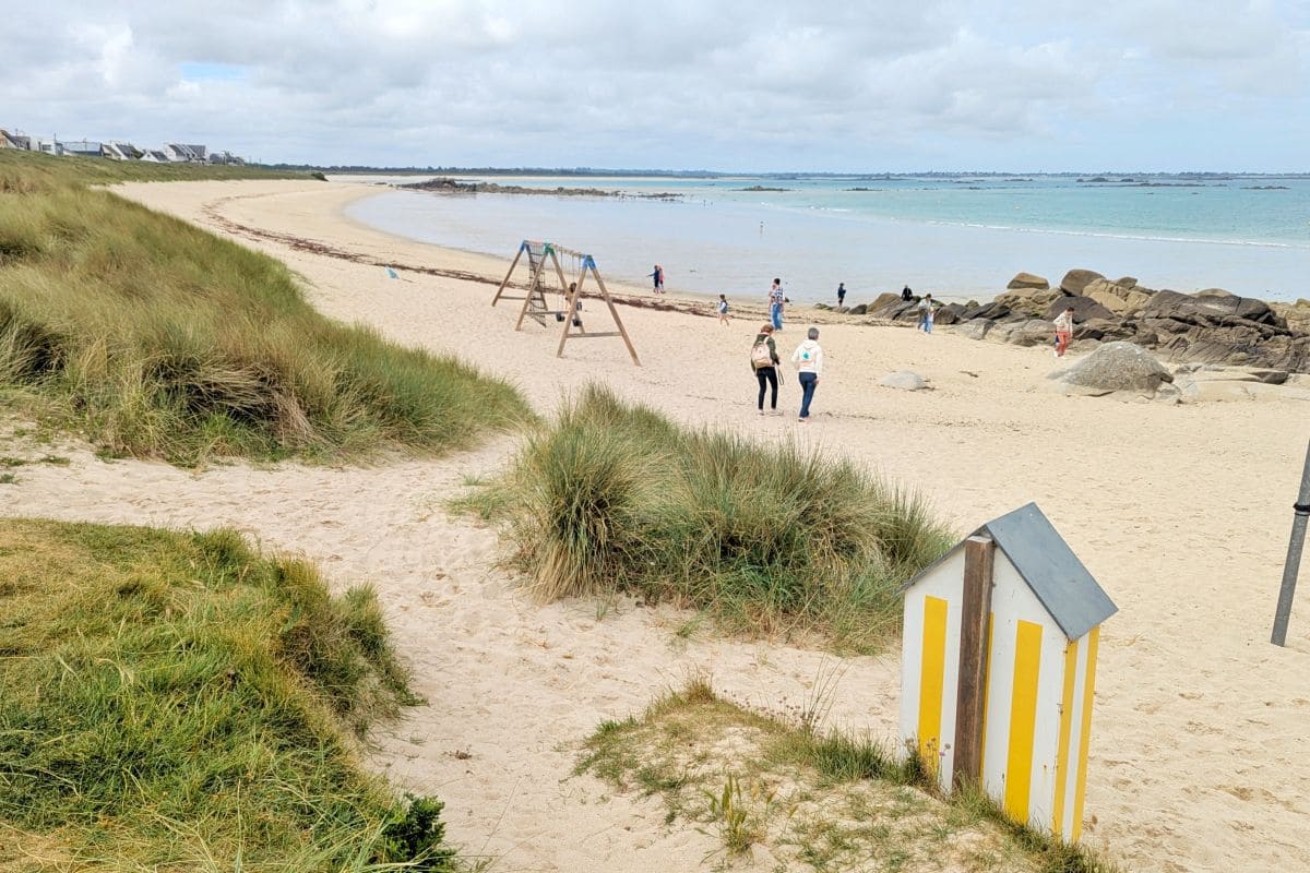 plage de porsmeur a plouescat