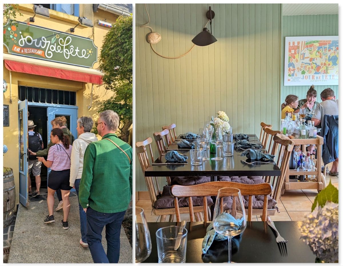 restaurant jour de fete a plouescat