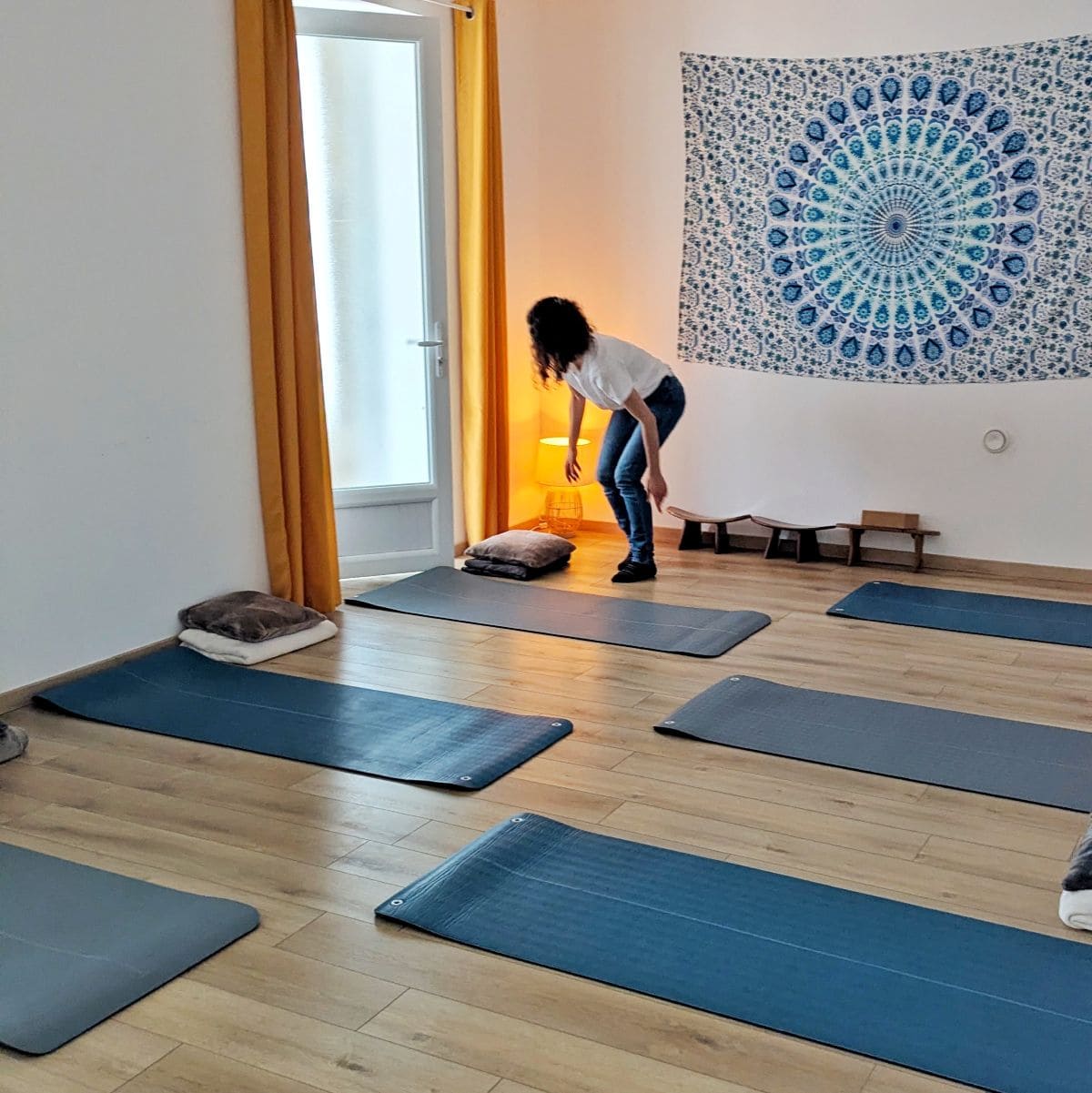 salle de yoga et pilate chez plou escales a plouescat finistere