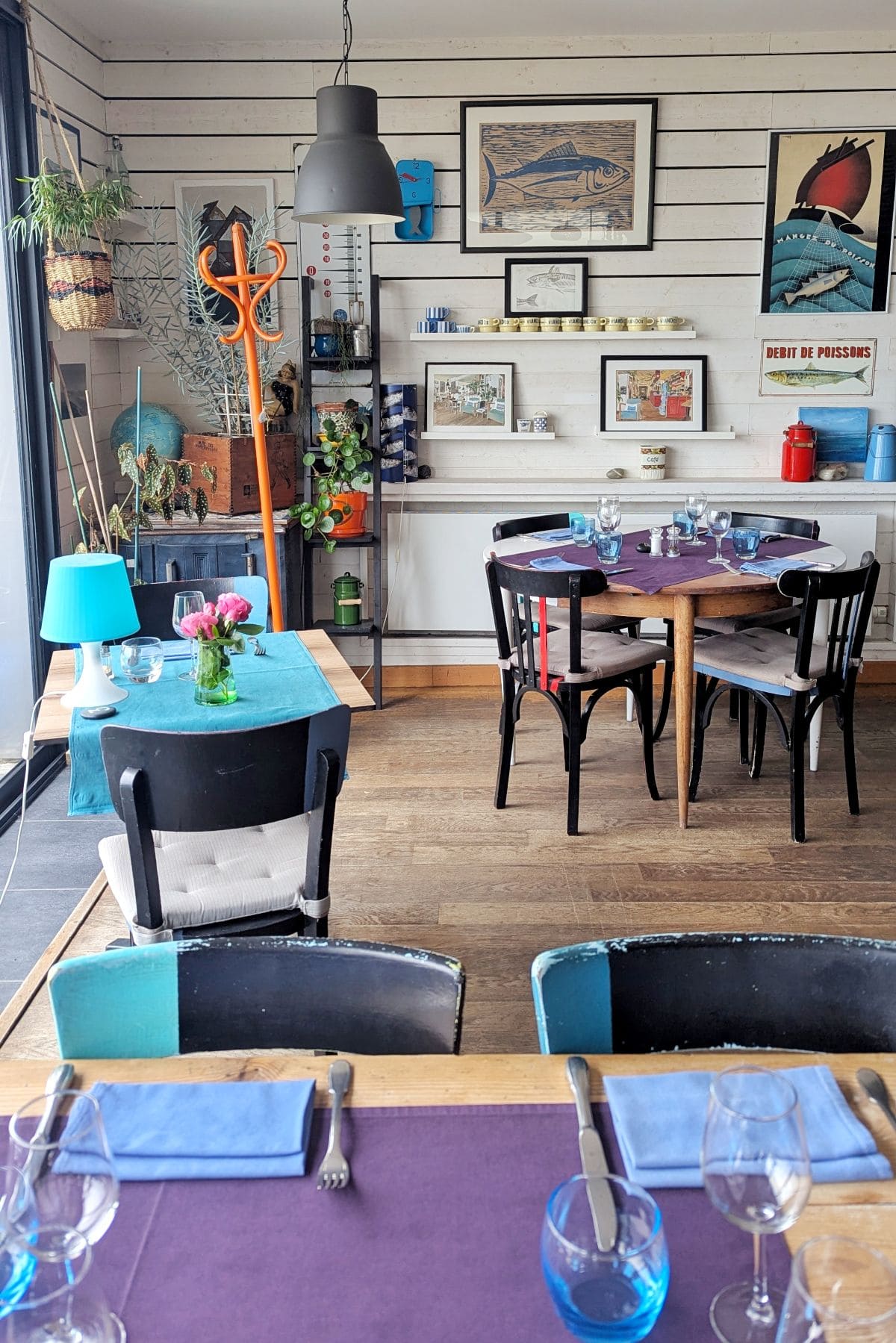 salle du restaurant le roc h ar mor a plouescat
