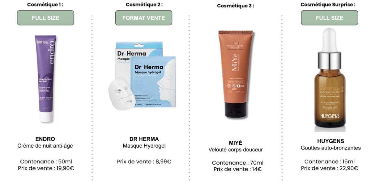 produits contenus dans la my little box d octobre 2026 murmures des bois